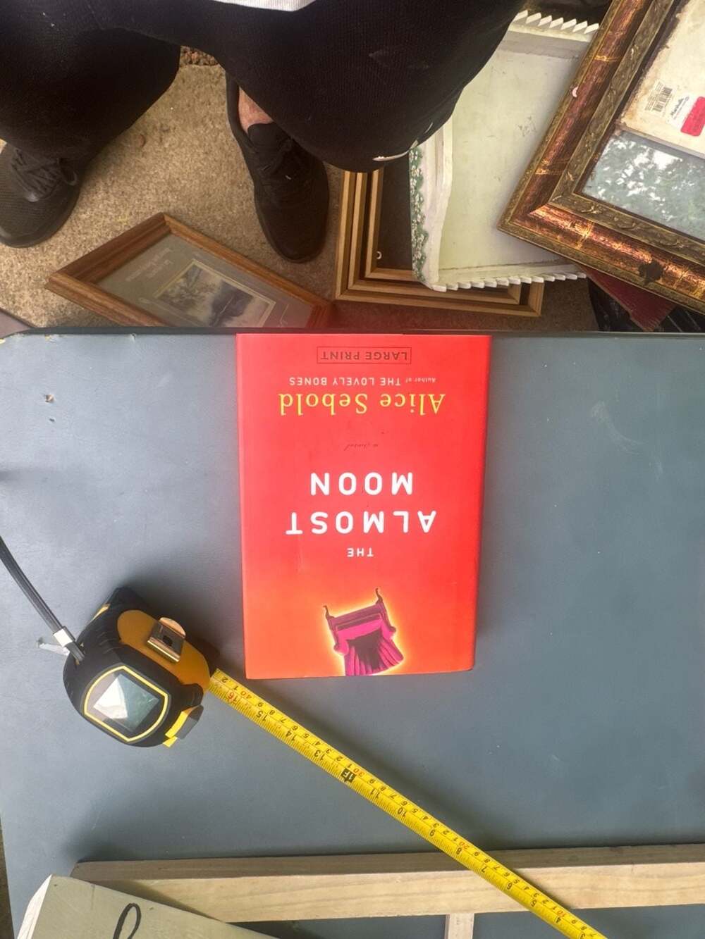 The Almost Moon by Alice Sebold Large Print Hardcover Book